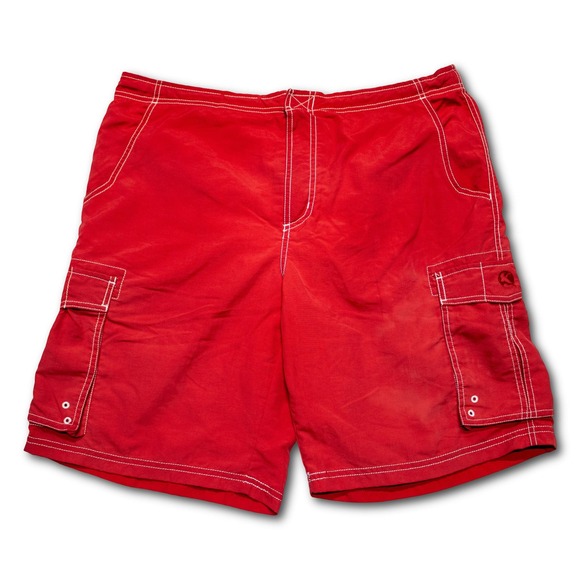 Gander Mountain Other - Gander Mountain Guide Series Cargo Board Shorts Mens Large Red